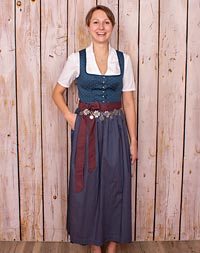 "Plön" Dirndl mit Schürze