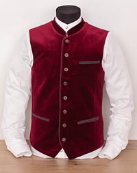 "Deuerling" Velvet vest