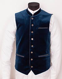 "Diesenbach" Velvet vest