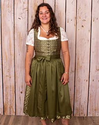 "Deggendorf" Dirndl mit Schürze