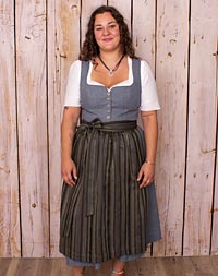 "Grevenbroich" Dirndl mit Schürze