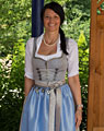 "Aldersbach" Dirndl mit Schürze