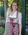 "Kiefersfelden" Dirndl mit Schürze