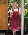 "Pollen" Dirndl mit Schürze