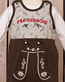 "Frechdachs" Baby Strampler + Shirt