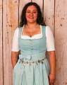 "Mönchengladbach" Dirndl mit Schürze