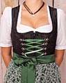 "Altenschwand" dirndl + lace apron