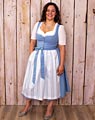 "Stolpe" dirndl mit apron