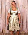 "Grünebach" Dirndl mit Spitzenschürze