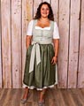 "Grünau" dirndl + apron