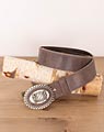 Men's belt with Bavarian lion