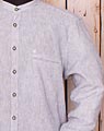 "Rettenberg" Traditional shirt with stand-up collar