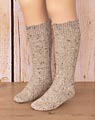 Children's "knee socks" grey-brown