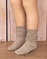 Children's "knee socks" grey-brown