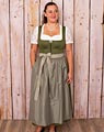 "Grünstadt" Dirndl with apron