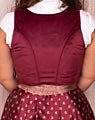 "Tönning" velvet dirndl with apron