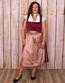 "Tönning" velvet dirndl with apron