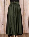 Dirndl apron long olive